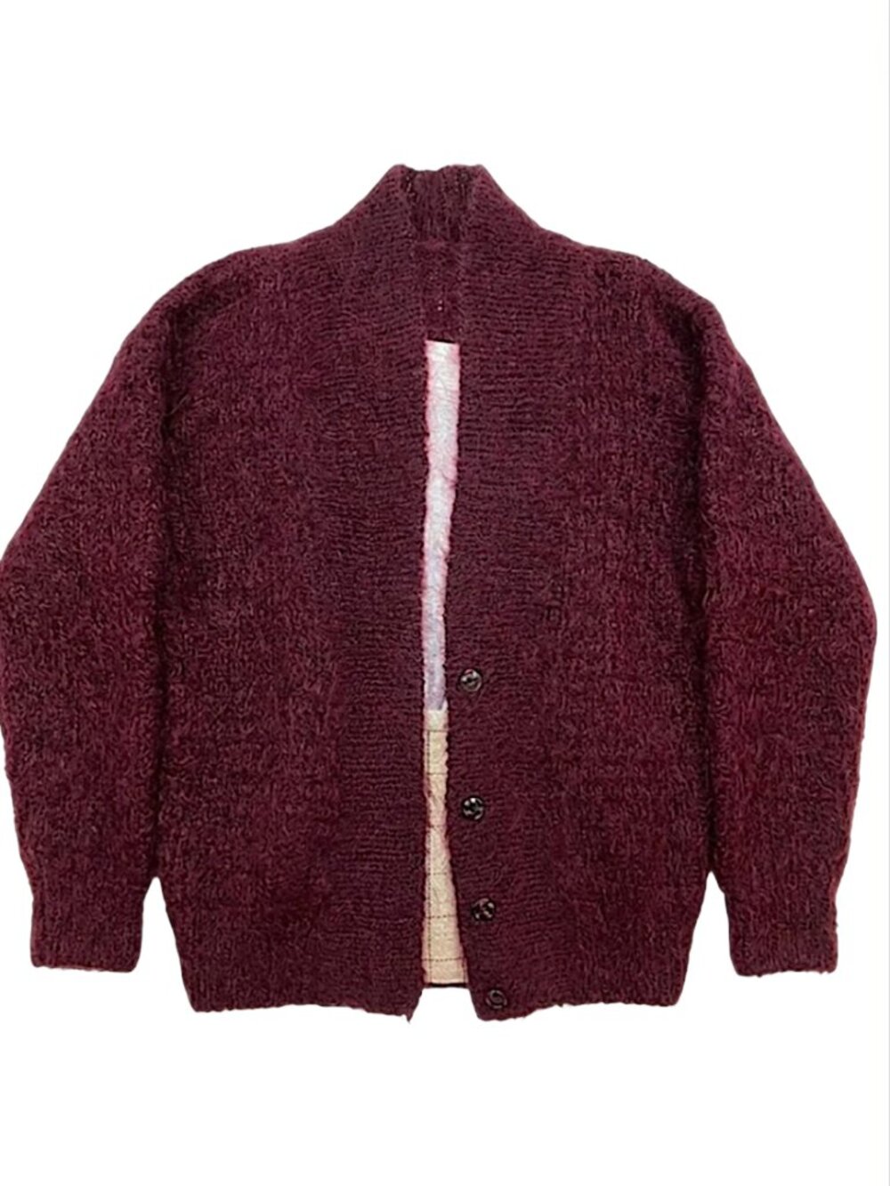 Cotswold Filkens Woolen Weavers Hand Made Cardigan Vintage Grandpa Sweater L